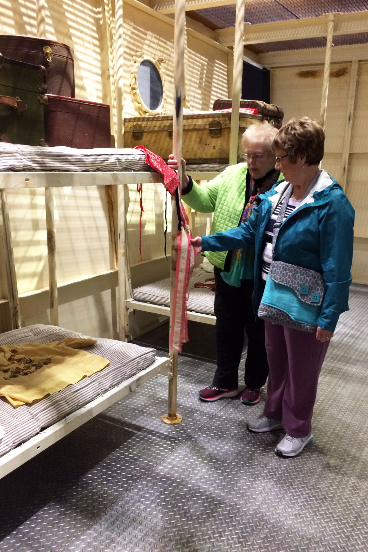 049 Linda Dose and Bonnie Wilshusen at the National Czech and Slovak Museum.JPG